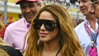 Shakira: cuál fue el impactante look que lució en el Grand Prix de Gran Bretaña