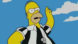 Homero Simpson arbitrará en el Mundial Brasil 2014