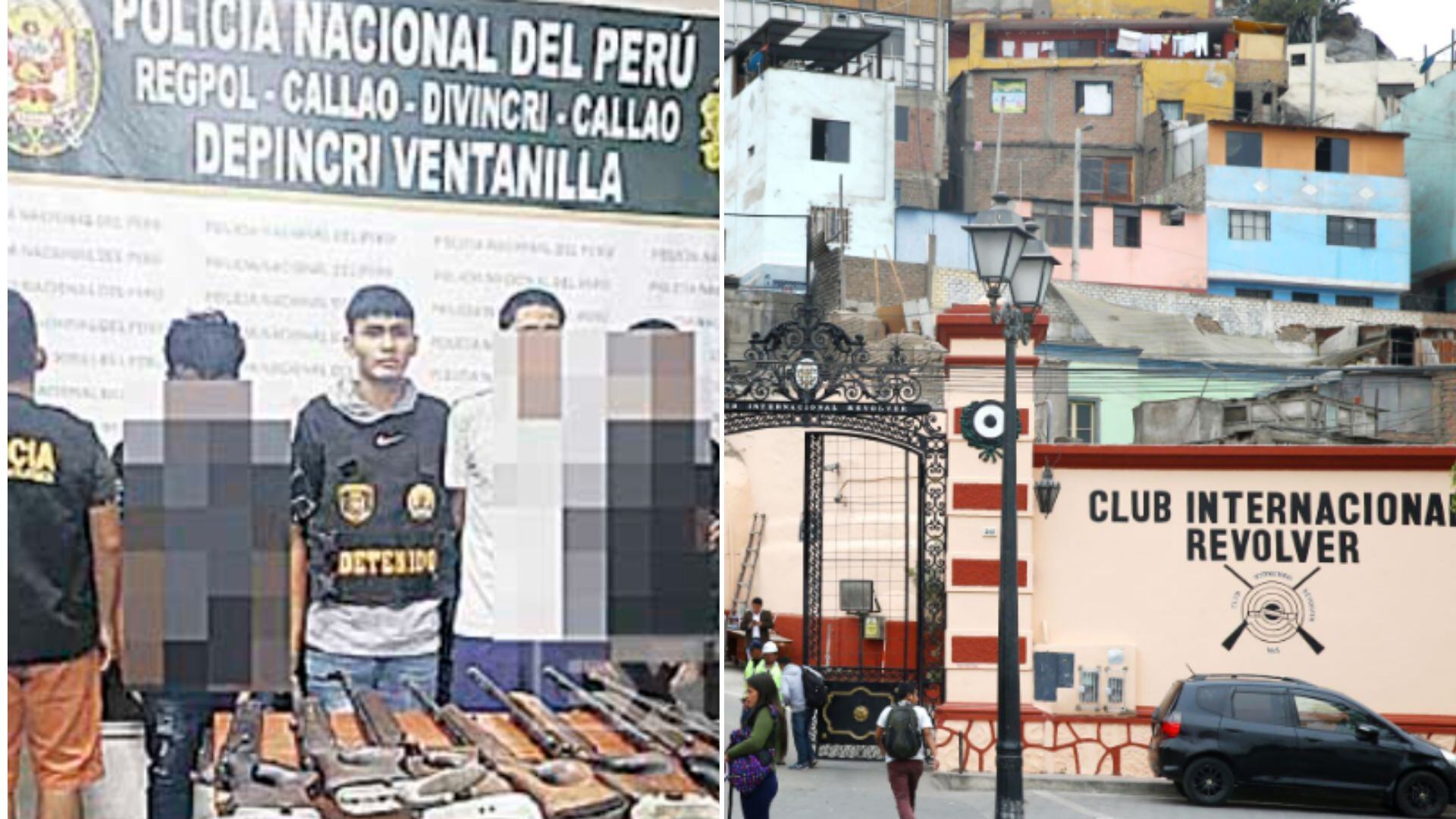 Jóvenes habrían sido captados para perpetrar el robo de las escopetas, según la PNP. (Foto: Policía/Andina)