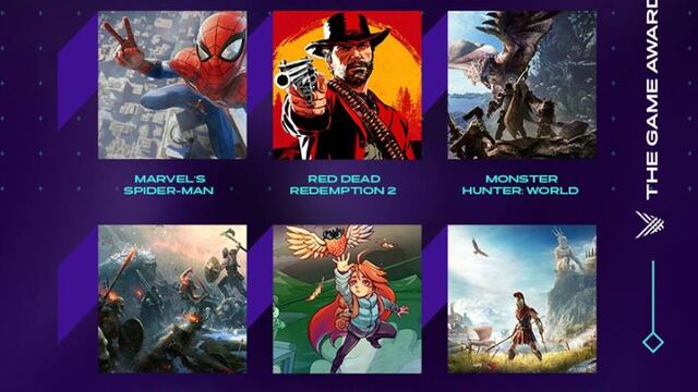The Game Awards | Todo sobre los candidatos a ser el mejor videojuego del año