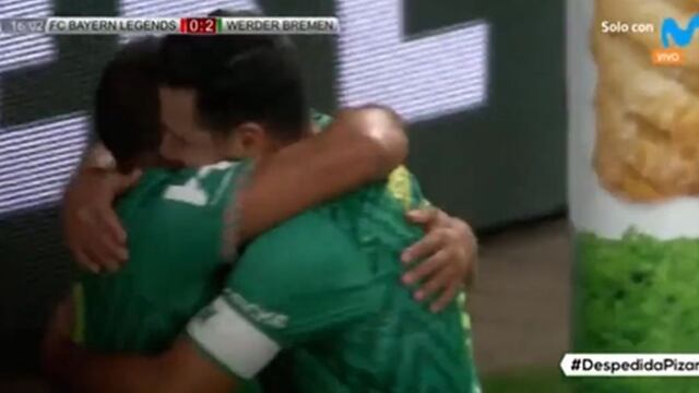 Cazador en el área: Pizarro marca con Werder Bremen tras pase de Aílton