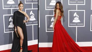 Rihanna y JLo desafían pedido de "tapar traseros y pechos" en los Grammy