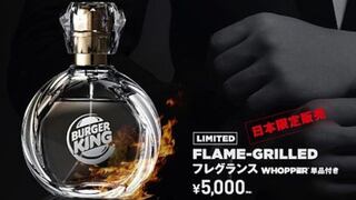 Burger King ahora venderá perfume de hamburguesa en Japón