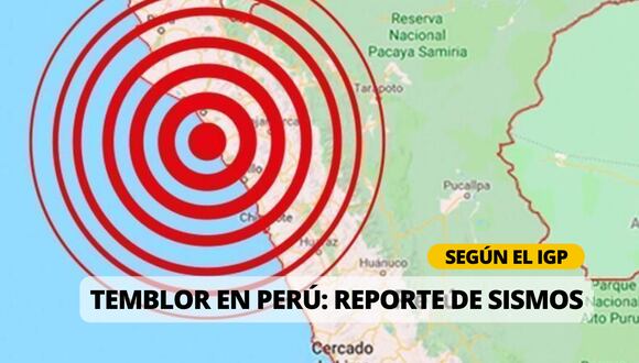 Sismos en Perú vía IGP | Reporte EN VIVO del último temblor, epicentro y magnitud | Foto: Diseño EC