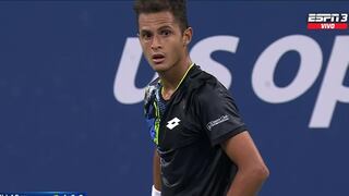 Juan Pablo Varillas pierde 3-0 ante Taylor y es eliminado del US Open 