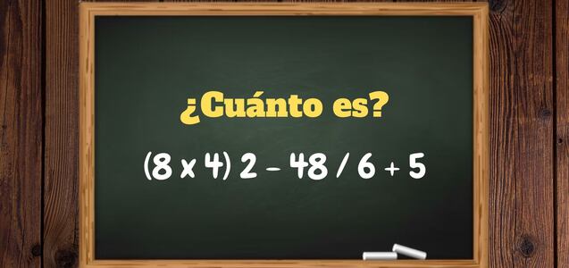 Una persona atenta acierta con la respuesta en segundos: ¿Cuánto es 5 x 5 - 5 (5 x 5) + 5?