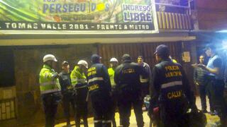 Callao: policía y municipio intervienen discoteca Yacumana de Av. Tomás Valle