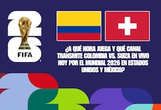 ▷ ¿A qué hora se juega y qué canales TV transmiten Colombia vs. Suiza EN VIVO hoy por el Mundial 2026 en Estados Unidos y México?