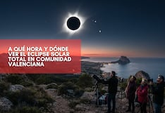¿A qué hora y dónde ver el eclipse solar total en Comunidad Valenciana EN VIVO hoy, 12 de agosto?