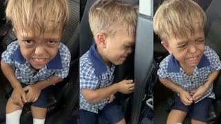 El estremecedor video de un niño de 9 años que dice querer suicidarse por el bullying que sufre por su enanismo