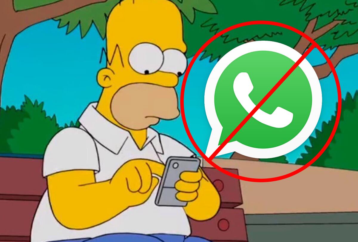 Comprueba ahora mismo si tu smartphone se quedará sin WhatsApp. (Foto: The Simpsons)
