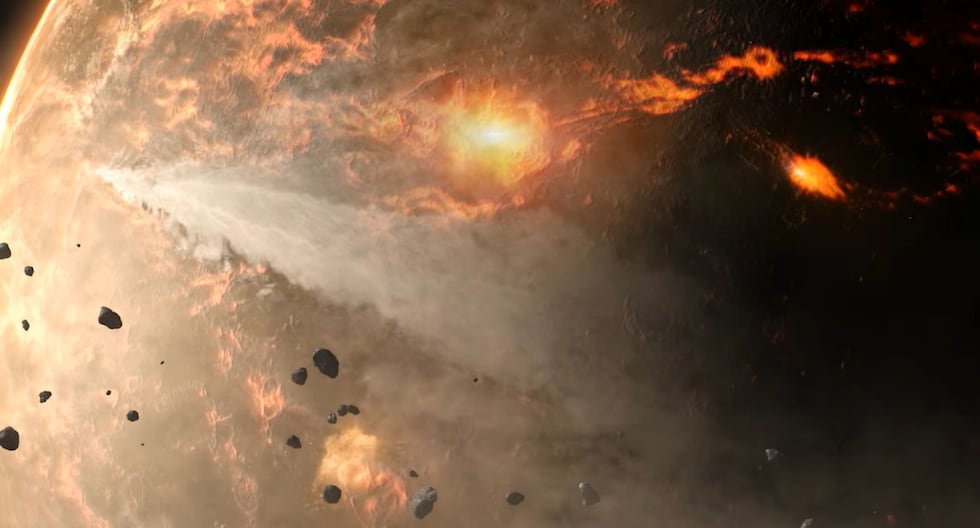 Telescopio Hubble capta colisiones de rocas en sistema planetario vecino