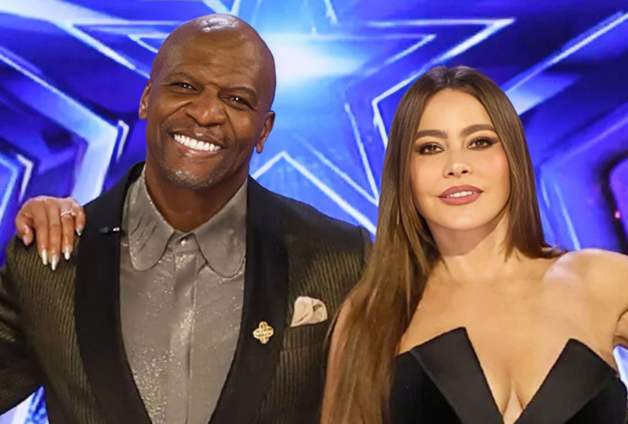Los actores Terry Crews y Sofía Vergara son parte importante de la temporada 20 del reality "America's Got Talent". Él es el conductor del programa, mientras ella asume el rol de jurado (Foto: NBC)