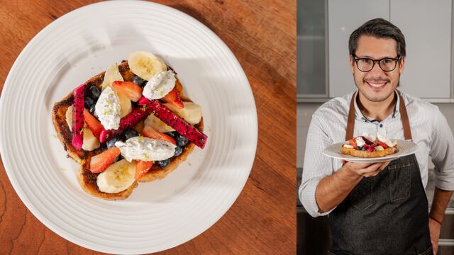 Receta de tostadas a la francesa: Khabir Tello nos comparte su versión para celebrar el Día de la Madre