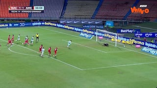 Desde el punto de penal: Tomás Ángel pone el 2-1 sobre América de Cali | VIDEO