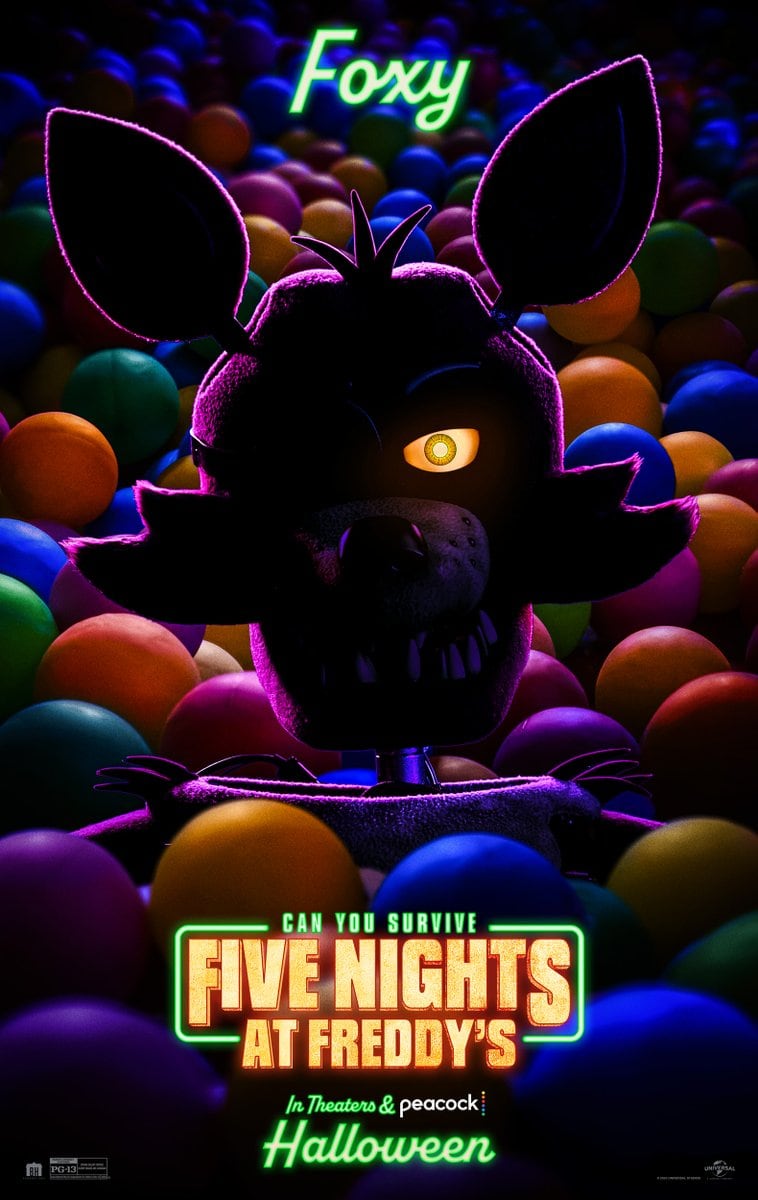 Imagen promocional de la película “Five Nights at Freddy’s” (Foto: Blumhouse Productions)
