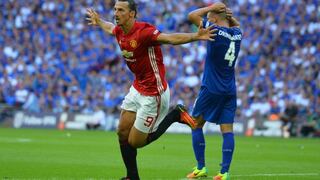 Manchester United ganó la Community Shield con gol de Zlatan