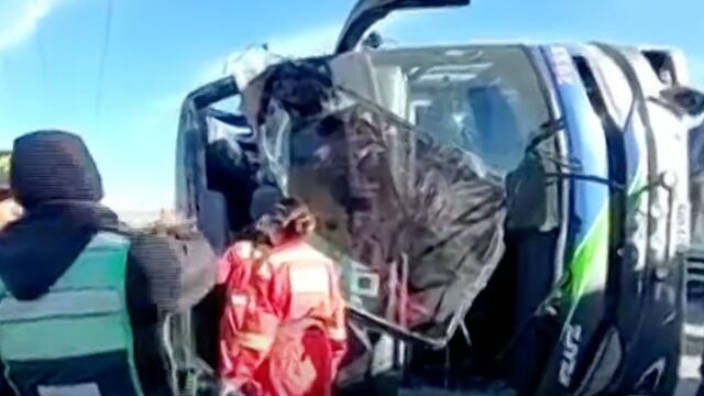 Tragedia en La Oroya: choque entre bus y tren deja 4 muertos y más de 40 heridos | VIDEO