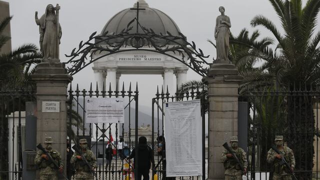 Cementerios El Ángel y Presbítero Maestro permanecerán cerrados mientras dure el estado de emergencia sanitaria 