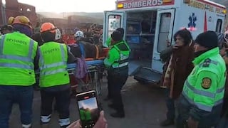 Carretera Central: un muerto y varios heridos tras despiste de bus de ‘La Gran Banda de Lima’