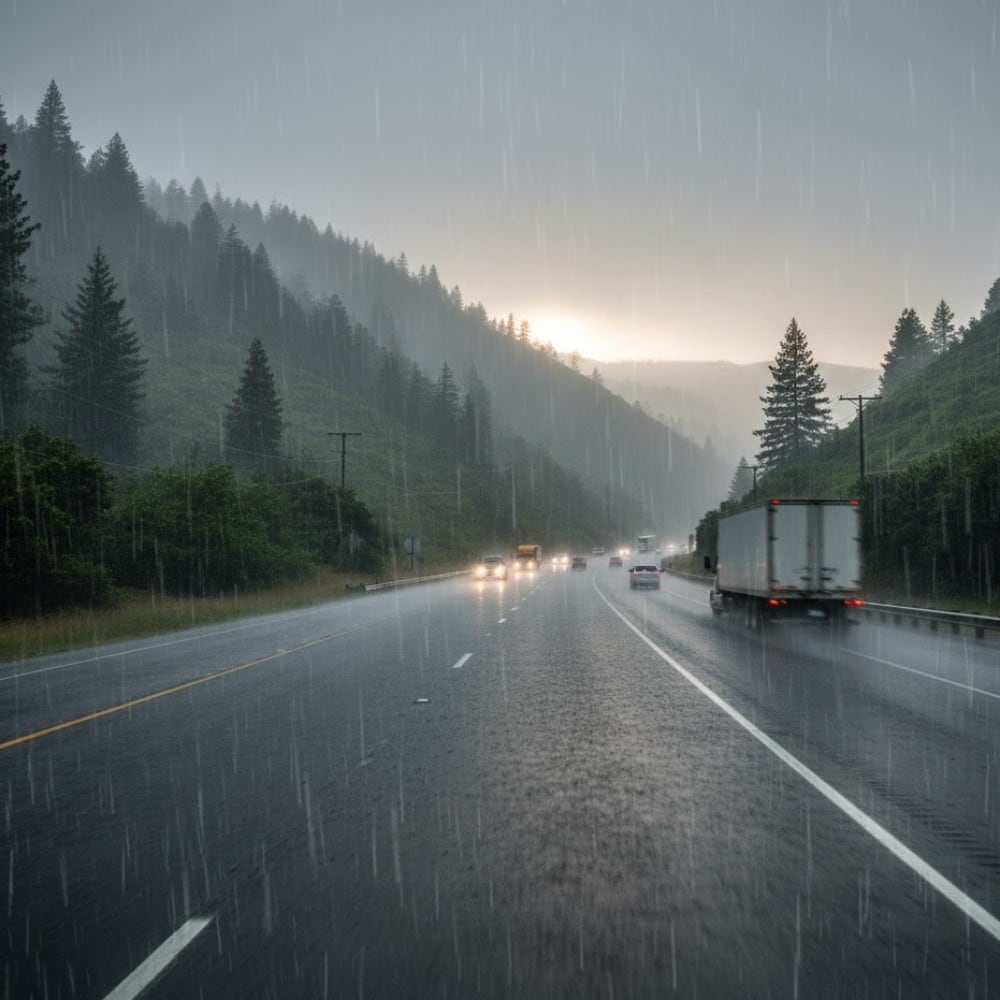 Meteorólogos de AccuWeather advierten sobre lluvias intensas, tormentas con vientos fuertes y un riesgo aislado de tornados en zonas urbanas. (Imagen referencial creada por El Comercio MAG usando la IA de Gemini)