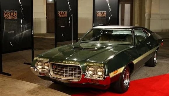 ¿Cuáles son las características del Ford Gran Torino de la famosa película que protagoniza Clint Eastwood?