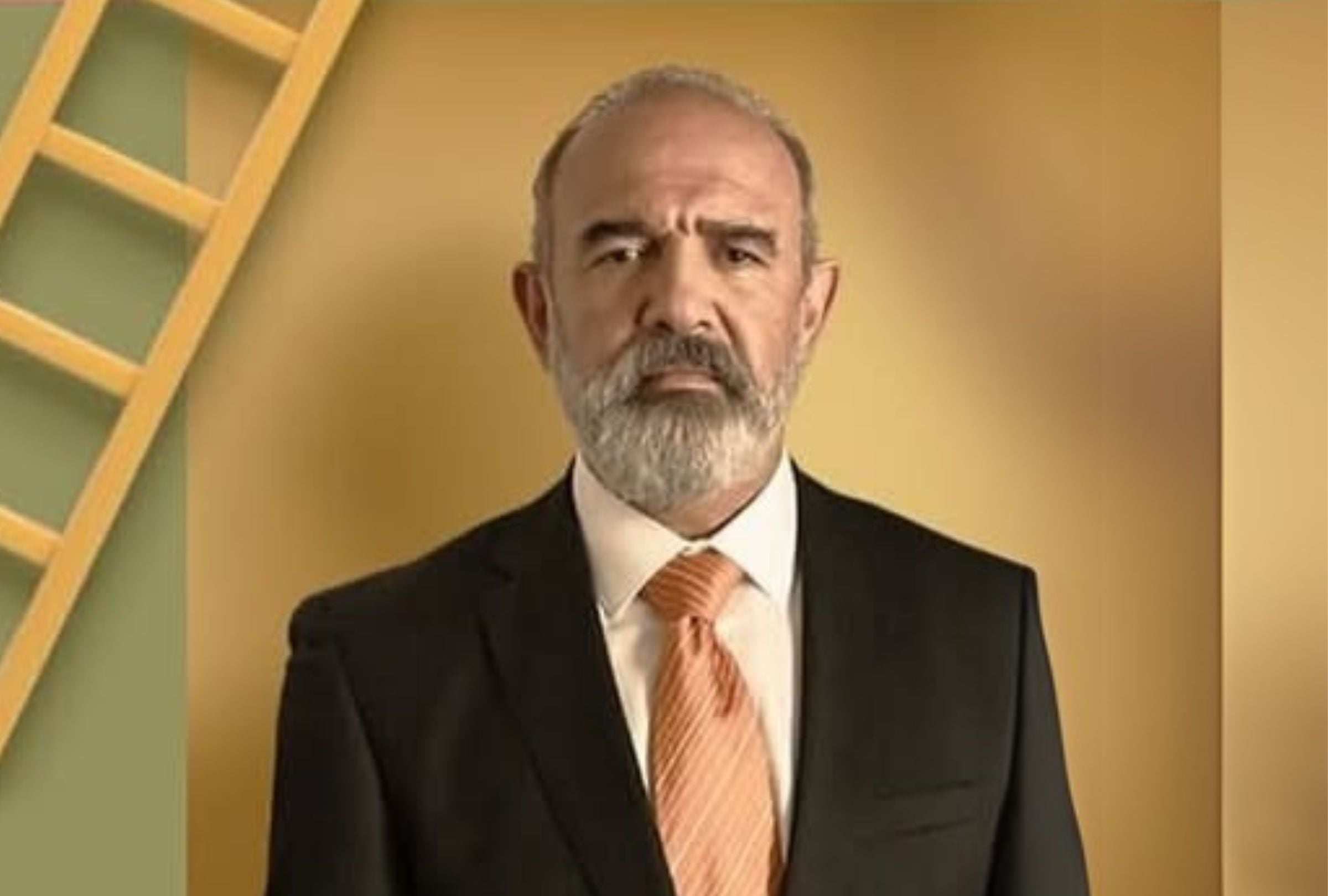 Gerardo Trejoluna como Fernando Colmenar “El Gober” en la serie mexicana "Serpientes y escaleras" (Foto: Netflix)