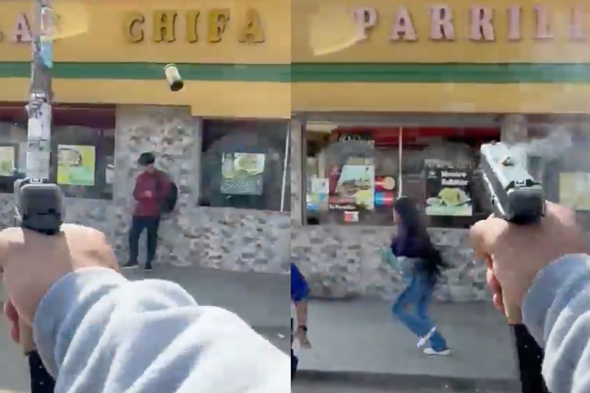 Malhechores en moto abrieron fuego contra negocio de Lima Norte. Balacera se reportó este sábado 11 de enero en el cruce de las avenidas Universitaria con Marañón. Foto: composición EC/difusión