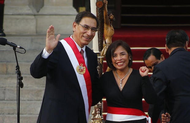 El presidente Martín Vizcarra inició su gobierno con Patricia Balbuena como ministra de Cultura. (Foto: GEC)