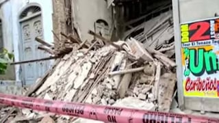 Chiclayo: colapsa pared de colegio con 121 años de antigüedad y declarado monumento histórico