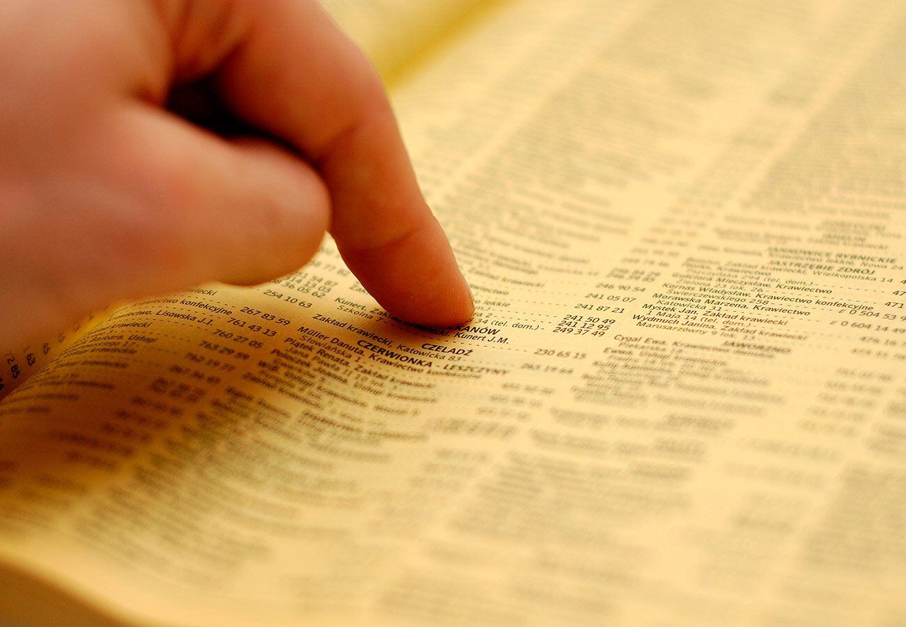 Durante un tiempo, el directorio no podía faltar en hogares y negocios.