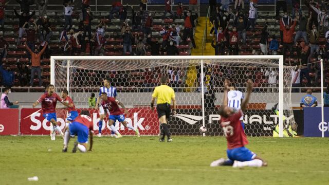 Costa Rica sacó triunfo agónico contra Honduras