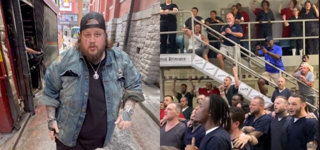 La reacción de reclusos de Virginia tras recibir la inesperada visita de músico Jelly Roll