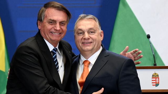 Orbán se verá con Bolsonaro durante la investidura de Milei en Buenos Aires