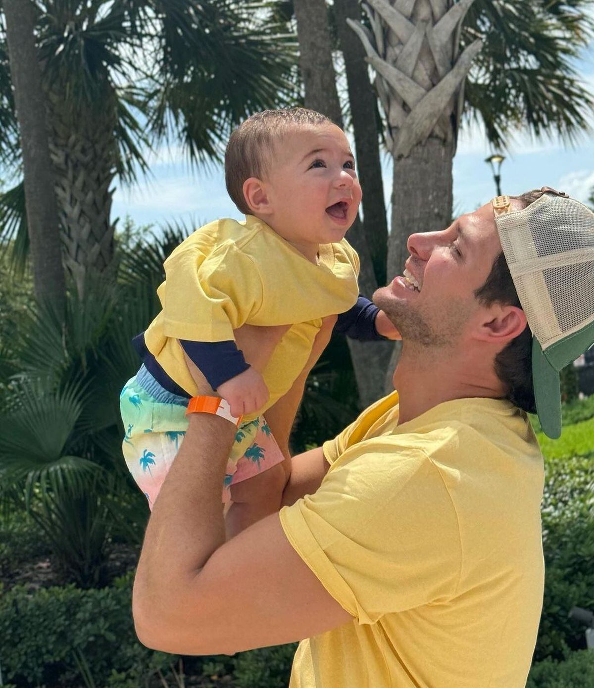 El actor disfruta cada momento con su hijos Lorenzo (Foto: Gabriel Coronel / Instagram)