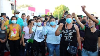 Migrantes inician huelga de hambre para presionar visas en sureste de México 