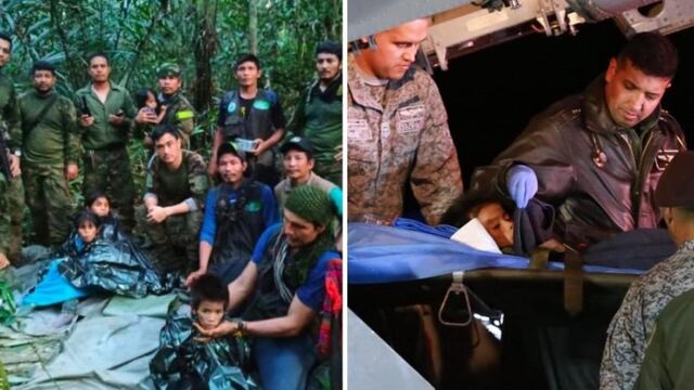 “Quiero caminar pero me duelen los pies”: Lo que han dicho los niños rescatados en la selva a sus familiares 
