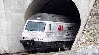 El túnel ferroviario más largo del mundo empieza a funcionar