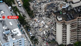 Derrumbe en Miami EN VIVO: Últimas noticias, rescate en la Champlain Towers y más
