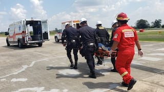 Loreto: un muerto tras despiste de avioneta durante despegue que dejó varios heridos 
