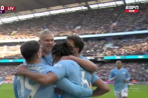 Erling Haaland no perdona: el noruego marca el 1-0 del City sobre Liverpool por la Premier League | VIDEO