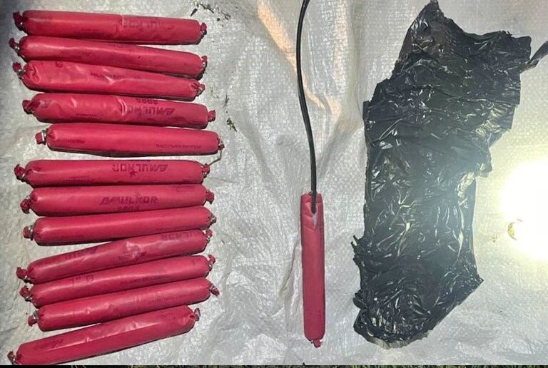 Ecuador captura a siete “terroristas” de Los Lobos con dinamita peruana en Ibarra. (Policía de Ecuador).