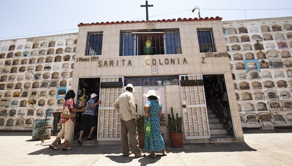 El nombre de este cementerio es en honor a José Baquíjano y Carrillo. Está ubicado en la avenida Óscar R. Benavides (ex Av. Colonial) en el Callao. (Foto Victor Idrogo)