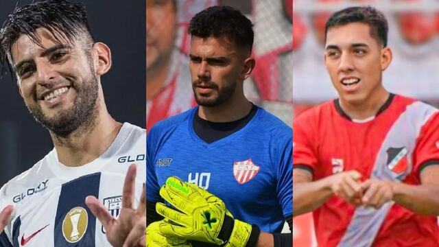 FICHAJES Liga 1 2025: altas, bajas y renovaciones en Universitario, Alianza Lima y Cristal. (Foto: Composición GEC)