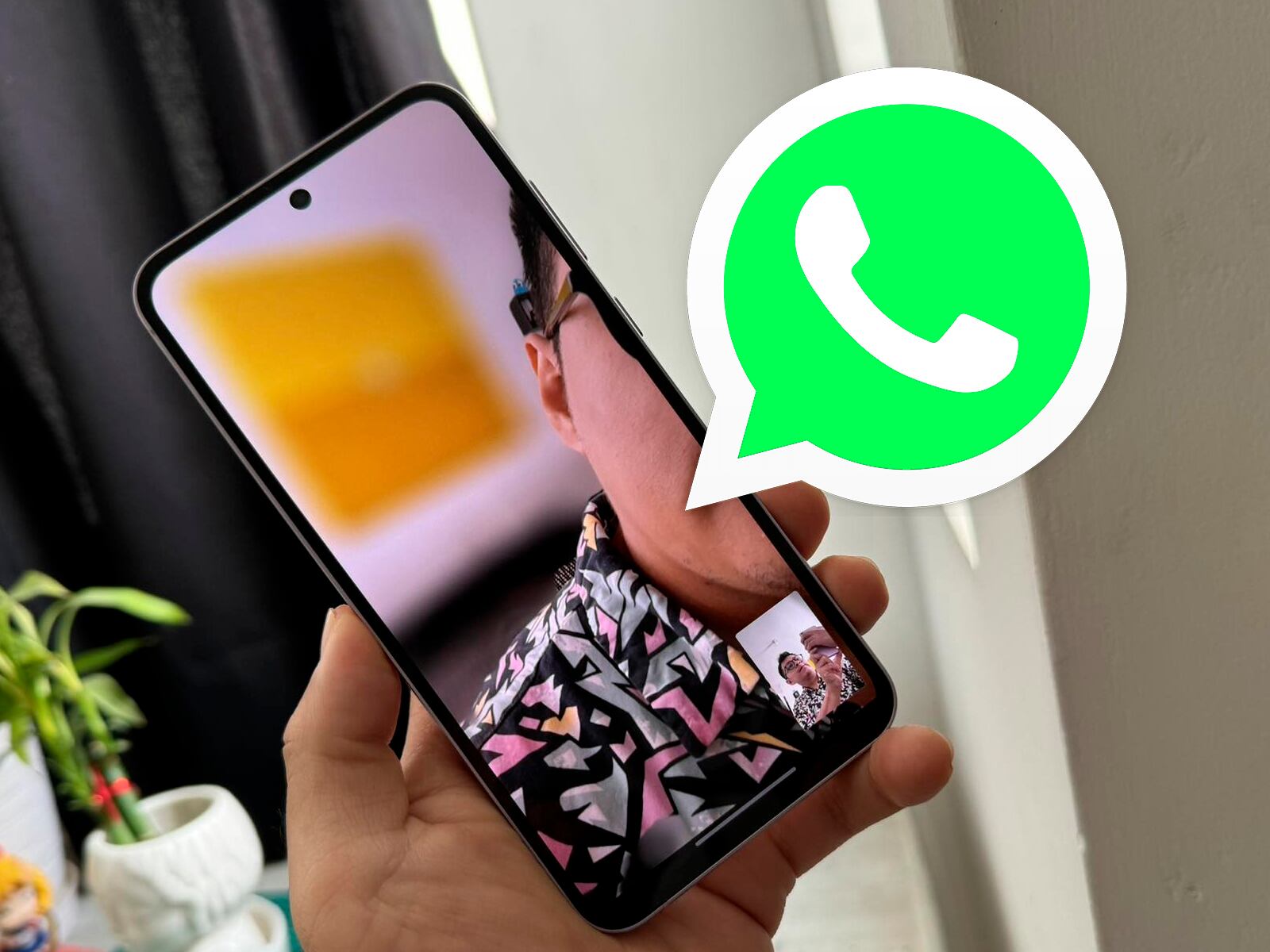 WHATSAPP | Así es como se verá el fondo difuminado de tus conversaciones de WhatsApp. Sigue los pasos. (Foto: MAG - Rommel Yupanqui)