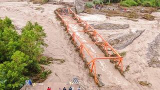En un mes estará habilitado puente afectado por el desborde del río Moquegua