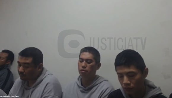 Poder Judicial dictó 18 meses de prisión preventiva para los presuntos integrantes de la banda criminal 'Dragón Rojo de Taiwán' | Foto: Captura de video / Justicia TV