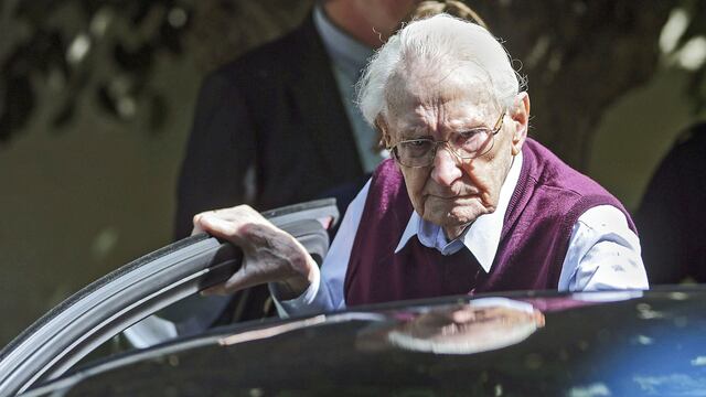 El "contador de Auschwitz" es condenado a 4 años de prisión