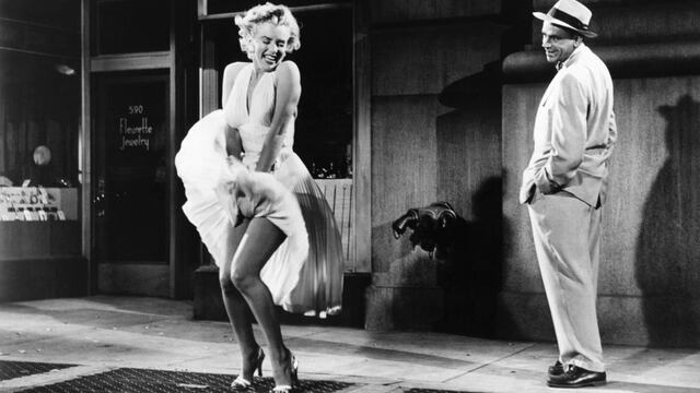 La historia de la mítica foto de Marilyn Monroe en el metro de Nueva York
