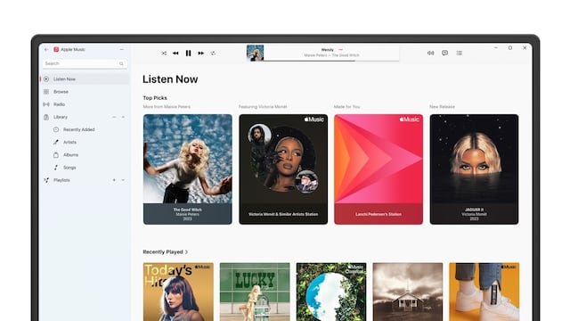 Apple lanza sus aplicaciones de iCloud, Apple Music y Apple TV en Windows
